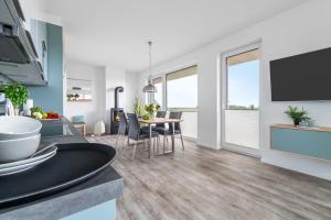 BeachTerraceOne - EG, Meerblick, Terrasse, Kamin, Sauna