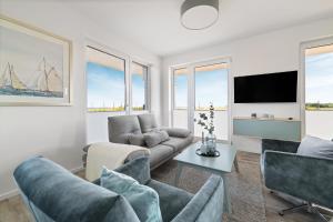BeachTerraceFour- EG, Meerblick, Terrasse, Kamin, Sauna