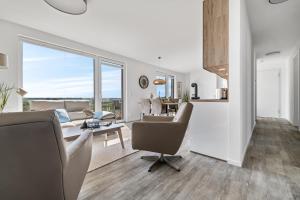 BeachViewTwo- 3OG, Meerblick, Balkon, Kamin, Sauna