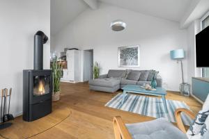 Ocean Sunset- Penthouse, Balkon, Kamin