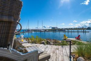 Hafenglueck- Sauna, Steg, 2 Baeder, Kamin, Terrasse