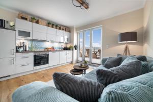 Admiralsblick- 2 OG, Sauna, grosse Dusche, Balkon, Blick auf das Hafenbecken