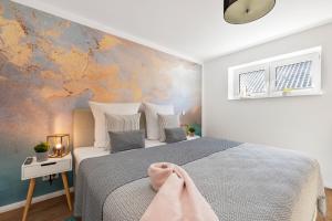 Horizont- direkt am Wasser, Hafenblick, Fahrstuhl, Sauna, ueberdachter Balkon