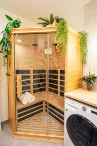 Appartements Apt luxueux 4p avec SAUNA, Proche PARIS, Metro 4 : photos des chambres