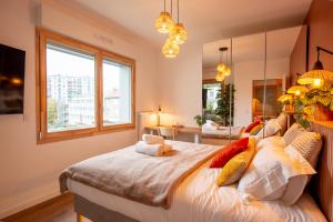 Appartements Apt luxueux 4p avec SAUNA, Proche PARIS, Metro 4 : photos des chambres