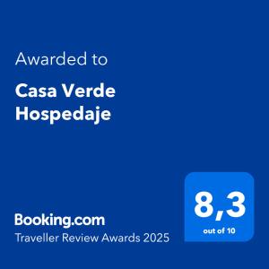 Casa Verde Hospedaje