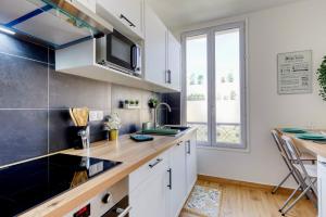 Appartements Paris Elegance Private Parking et Metro 2 minutes : photos des chambres