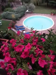 Casa Acquaviva swimming pool lake view - Клузоне