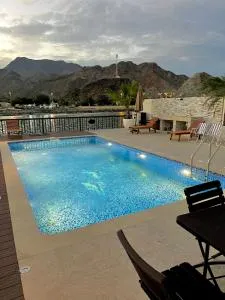 Al Dana Palma Villa - Luxury 4-bedroom villa with Heated Pool & Mountain Sea View - Sharm