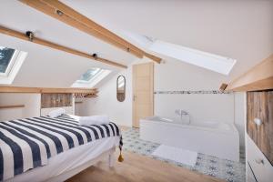 Maisons de vacances L-Arbore, maison d-architecte avec hammam : photos des chambres