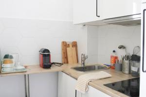 Appartements T2 of 22m2 with balcony in Aubervilliers : photos des chambres