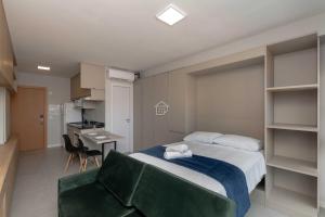 Vista total da cidade em moradia completa