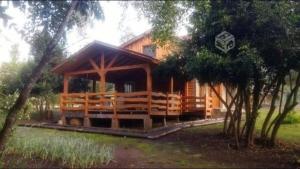 Cheerful Santa Juana Cabin