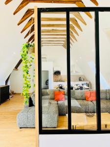 Appartements Le Loft - Entre Loire et Chateau Royal - Manoir de la Concorde : photos des chambres