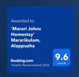Marari Johns Homestay Mararikulam, Alappuzha