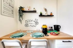 Appartements Paris Elegance Private Parking et Metro 2 minutes : photos des chambres