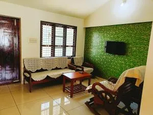 Manjusha 2Bed Room AC 45min to Mookambika Temple - Baindūru