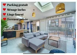 Maisons calmes avec terrasses et garages centre-ville B et C - Ahuy