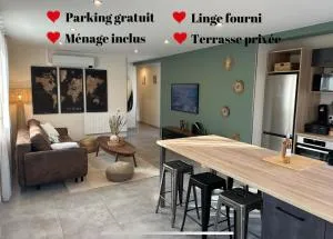 Maison calme avec terrasse-garage centre ville D - Ahuy