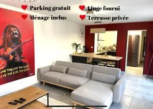 Maison calme avec terrasse garage centre-ville B - Sennecey-lès-Dijon