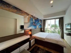 2 Bed Casa Grande Mall Kota Kasablanka View Swimming Pool By Travelibu - 贝克西