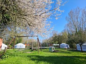 Campings Le Village Insolite yourte et roulotte : photos des chambres