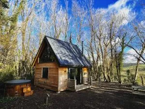 Woodland Cabin Retreat in Alfriston - hot tub - ألفريستون