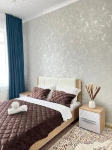 Уютная квартира в центре города 11 мкр, Керуен сити - Qarghaly