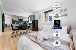 Modern, Central & Comfy Apt By Stay Smart Short Lets & Serviced Accommodation Deptford With Free WiFi