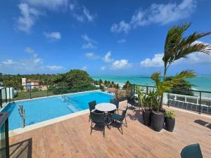 Apartamento completo com vista para o mar