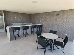 Apartamento completo com vista para o mar