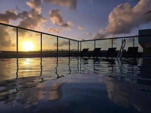 Apartamento completo com vista para o mar