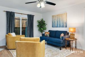 Near BBQ, Coffee More in Brentwood Pet-Friendly 2BR 1BA Condo By Austin Vacay