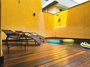 Piscina privativa - 300m da praia