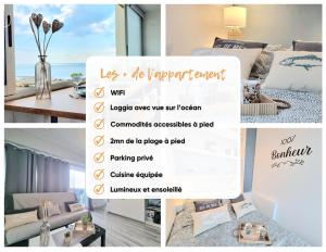 Les Petits Becs , joli T2 Vue mer, Wifi, Parking