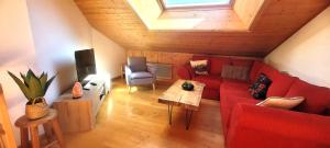 Appartement 2 chambres sur les pistes de skis, au calme
