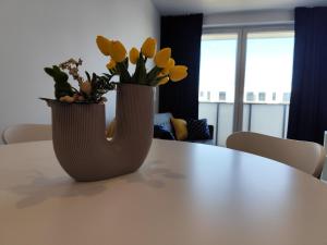 Apartament dwupokojowy KASZMIR przy Onkologii z prywatnym miejscem parkingowym