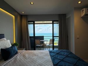 Paradise flat 804 - Luxo, Vista e Localização - Flat Decorado na Melhor Região de Natal