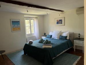 Guest house with tennis court