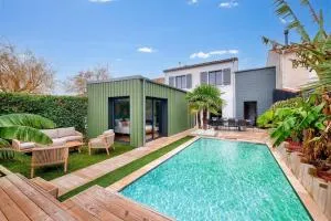 Villa Kodama - Piscine chauffée - 700m de la plage - Yves