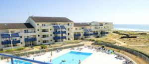 Résidence Bleu Marine - Appartement 6 pers, vue mer, résidence Bleu Marine avec piscine à Lacanau océan MAE-0301