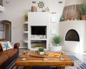 Bolivar - Family Beach Escape Ocean Views, Hot Tub & Games - Bolivar Beach