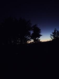 CABAÑA AZUL Y VERDE