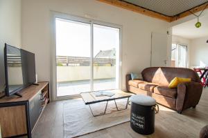 Maisons de vacances Le Perchoir Marin I Filet suspendu & Terrasse : photos des chambres