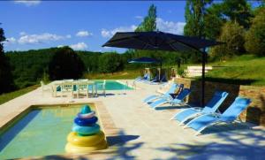 Maisons de vacances Gites nature 14 pers - 7 Ch - Piscine - Dordogne Lot : photos des chambres