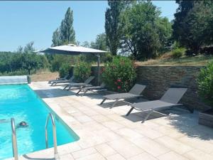 Maisons de vacances Gites nature 14 pers - 7 Ch - Piscine - Dordogne Lot : photos des chambres