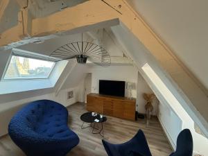 Appartements Le Clos de Colombiers hyper centre parking prive, proche sites du Debarquement : photos des chambres