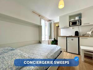 Appartements Le Studio des Sablons-2 pers-150m place du marche : photos des chambres