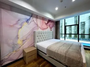 2 Bed Casa Grande Mall Kota Kasablanka, view Swimming Pool By Travelibu - 贝克西