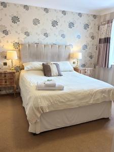 Executive Double En Suite room in Albright Hussey Manor Hotel